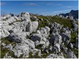 Planina Blato - Vodnikov Vršac (Vršac nad Zadnjico)